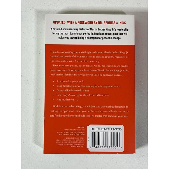 Martin Luther King Jr On Leadership NEW Inspiration Wisdom Book - Picture 5 of 6